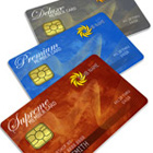 Membership Card Stack Mock Up