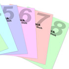 8.5 x 11 Paper Stack Mock Up